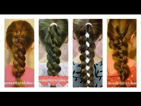 How To Four (4) Strand Braid Tutorial | hair4myprincess Video | Beautylish