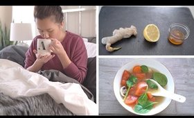 Sick Day Routine 🤒  My Healthy Habits + Tips  | ANN LE 🤕😴😷