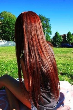 Would dying my hair red would make my brown hair too orange?