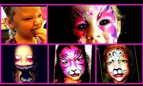 Vlog- Trying Sushi-Facepainting & More