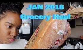 January 2018 Grocery Haul | Tommie Marie