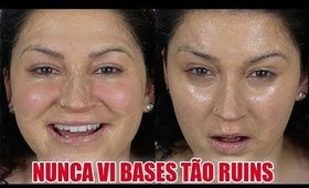 MISTUREI AS PIORES BASES QUE JÁ USEI E OLHA NO QUE DEU...