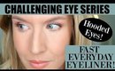 FAST EVERYDAY Eyeliner for RUSHED or Lazy Days | DOWNTURNED SMALL HOODED EYES