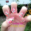 Wildflower Nail Design 