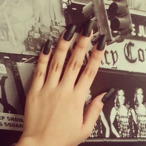 been doing my nails by my self (: thought I would do a simple yet classy look (:
