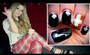 Plaid nail design | Inspired by Avril Lavigne's Here's To Never Growing up.