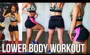 Thigh, Butt & Legs Workout + Fitness Hacks