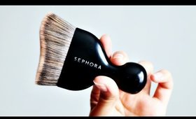 Instagram me hizo probarlo! Sephora Kabuki Brush ||| Lilia Cortés