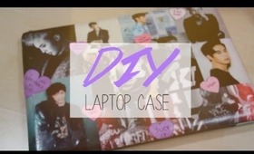 DIY Laptop Case ♡ KOP EDITION!
