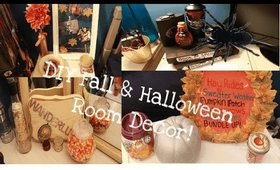 DIY Fall & Halloween Room Decor!