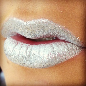 Catwalk makeup lips madeby me :)