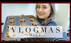 Vlogmas Week 3: Festive Food & Christmas Fridge Tour | JessBeautician