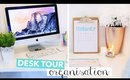 Desk Tour - DIY Organisation Essentials - Clean & Minimal