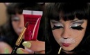Halloween pin-up kitty cat makeup tutorial