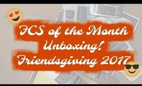 Friendsgiving | Fortune Cookie Soap | FCS of the Month Unboxing | October 2017