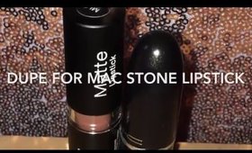 Beauty on a Budget: Dupe for Mac "STONE"
