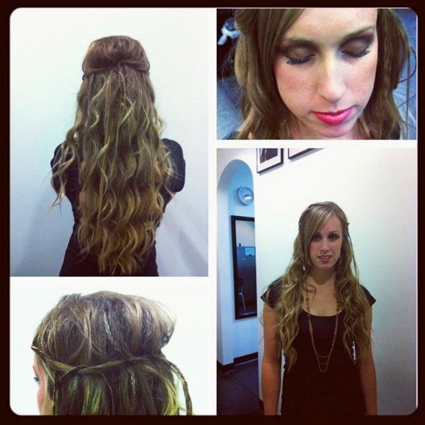 Fun with braids, waves, and curls. Smokey Eyes. | Chelsea R.'s ...