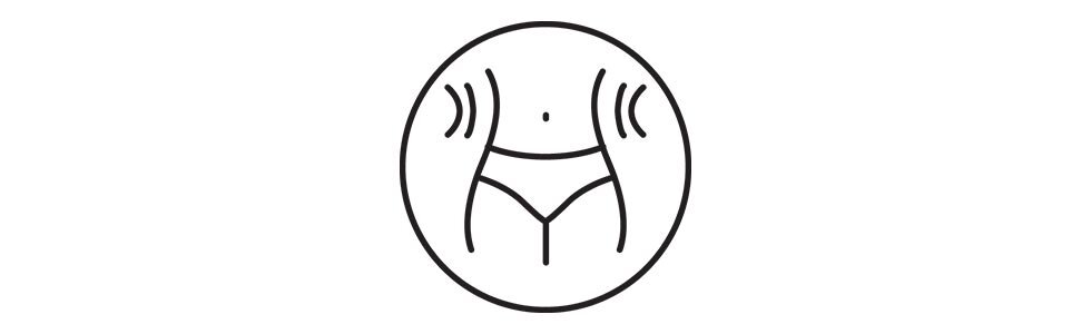 The Altesse Studio Vitalis Body Brushes firms tissue, smooths dimpled skin, and reduces the appearance of water cellulite