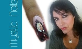 Nail Art Series ☆ Marilyn Monroe Glam Sparkle :::... Jennifer Perez of Mystic Nails ☆
