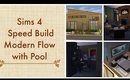 Sims 4 Speed Build Modern Flow w Pool!