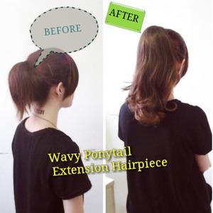 Let's quick find        wavy ponytail     now!