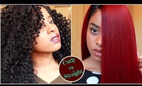 Battle of the Wigs: Curly Vs. Straight | ElevateStyles