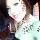 Cute giraffe makeup :3 