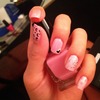 Random Pink Nail Art 🎀