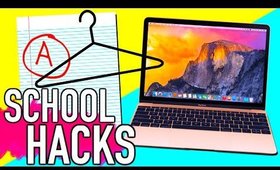 weird school life hacks you NEED to try!