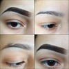 Brows- Before & after.