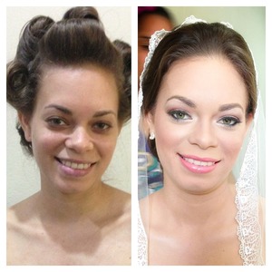 Bridal before and after
