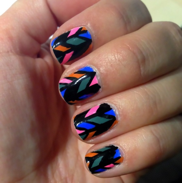 Geometric Nails | Cassie C.'s Photo | Beautylish