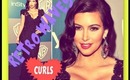 ★KIM KARDASHIAN VINTAGE HAIR TUTORIAL |HOW TO CURL YOUR HAIR WITH STRAIGHTENER  FOR PROM |GIVEAWAY