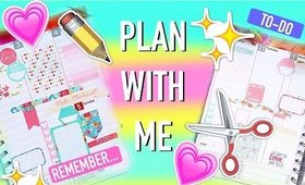 Pretty Floral Theme Plan with Me | Roxy