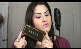 Spring Makeup Tutorial: Purple and Orange with Lorac GloGetter Palette