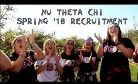 NU THETA CHI • SPRING 2018 RECRUITMENT • KEAN UNIVERSITY