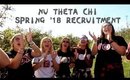 NU THETA CHI • SPRING 2018 RECRUITMENT • KEAN UNIVERSITY
