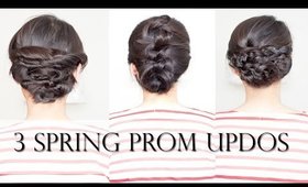 3 Easy Spring Prom Updos for Shoulder-Length Hair