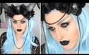 Dark Evil Fairy or Witch ♡ Glamorous Halloween Makeup