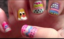 Easter Egg and Chick Nails