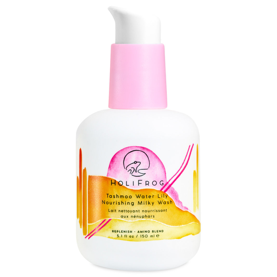 HoliFrog Tashmoo Water Lily Nourishing Milky Wash alternative view 1 - product swatch.