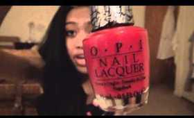 OPI Rally Pretty Pink & Red Shatter ♡ GIVEAWAY