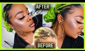 HOW TO STYLE FRIZZY LOCS? Low Neat Loc Bun Tutorial