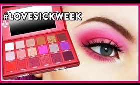 Quick Fuchsia Eye Makeup Tutorial #LoveSickWeek 2