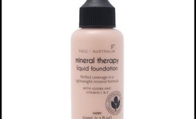 Face Of Australia Mineral Therapy Liquid Foundation *Application & Review*