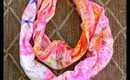 How To Make A DIY Anthropologie Scarf