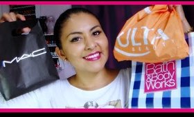 COMPRAS EN MAC|ULTA|BBW|CHARLOTTE|F21