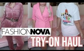 FASHION NOVA SUMMER/FALL TRY-ON HAUL