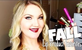 ★FALL LIP FAVORITES +  LIP SWATCHES★