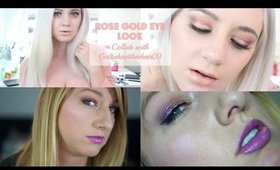 Rose Gold Eye Look | Collab with Girlbehindthechair09